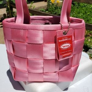 Harvey's Seatbelt Bag, small tote, Pink